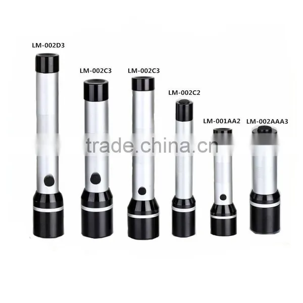 POPPAS LM002 Series Most Popular Dry Battery Powered Handheld Camping Flashlight photo-2