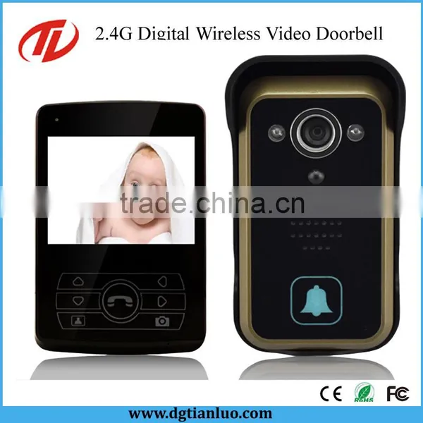 Door Access Control System Peephole Wireless Door Camera With Monitor photo-2