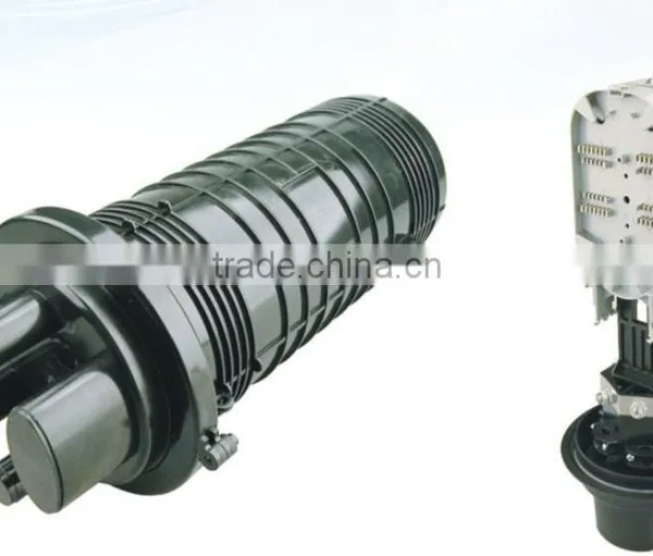 Fiber Optical Splice Enclosure Jointed Closure Fiber Fusion Splice Enclosure Dome Horizontal Splicing Enclosure photo-2
