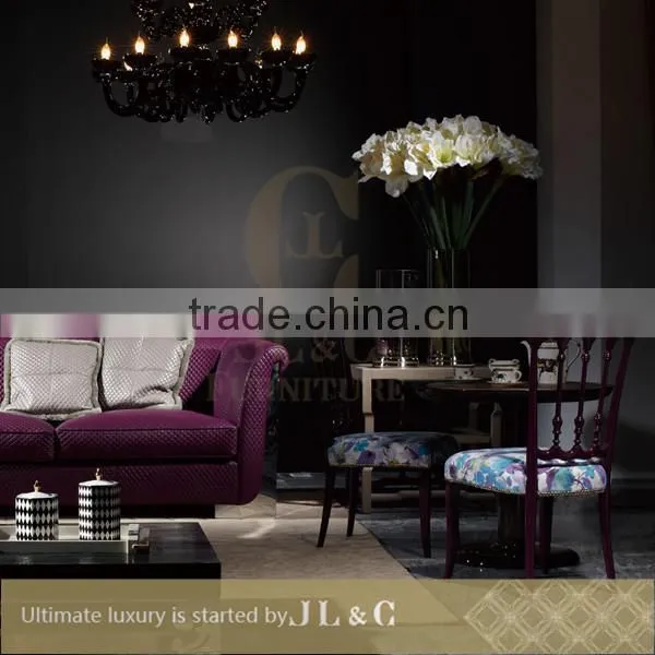 AT09-01 Irregular Hand Engraving Leg Solid Wood Two Layer Coffee Table High-end Furniture Factory Price JL&C Furniture photo-2