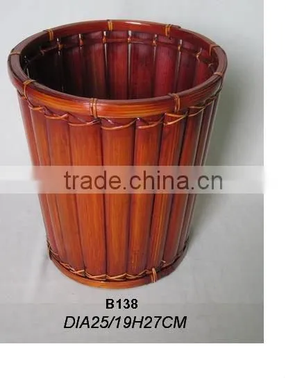 Round Bamboo Basket