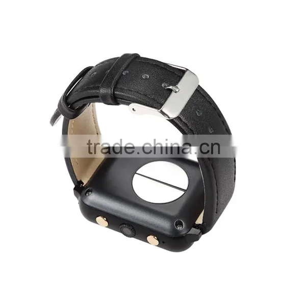 Bluetooth 4.0 Smart Watch Leather Strap With Push Message Twitter Facebook Smart Wristband For IOS Android Smart Phones photo-5