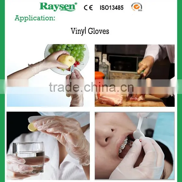 Disposable Vinyl Gloves/PVC Gloves CE/ISO Certified Work Gloves photo-2
