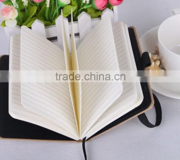 Custom Recylable Brown Kraft Paper Notebook Small Locked Diaries Wholesale photo-4