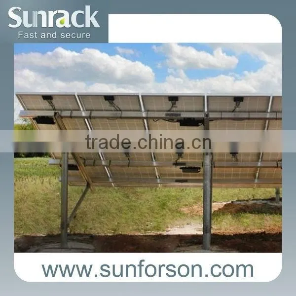 SunRack Pile Ground Mounting System photo-2