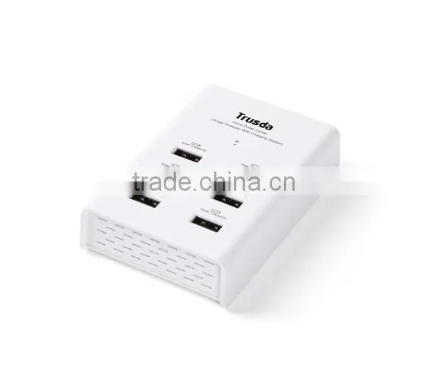 6usb Charger for Mobile Phone USB Charger Desktop AC Wall Adapter Multifunction USB Wall Charger photo-4