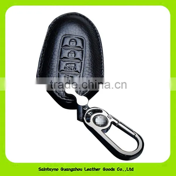 16673 Made in China Real Leather Compact Key Holder photo-6