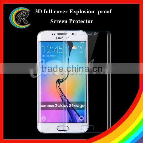 Cheap Full Curved PET Screen Protector for Samsung S6 Edge Plus photo-5