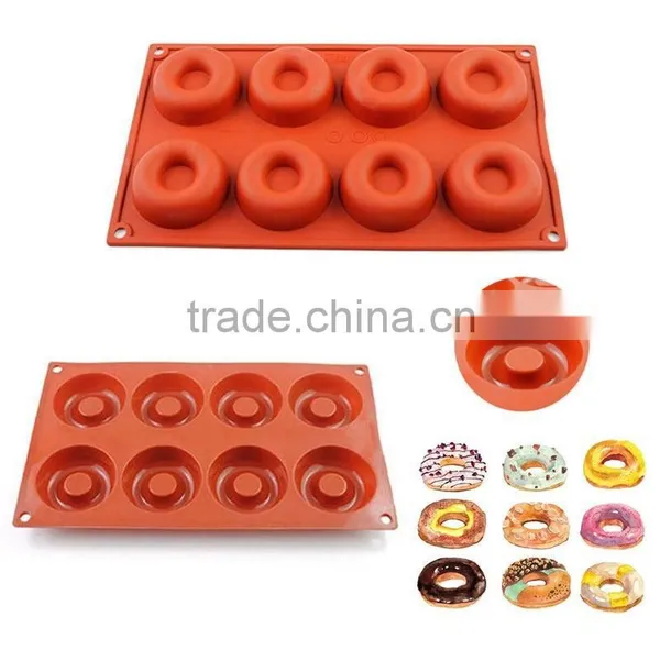 Fashion Silicone Molds Cake Tools Silicone Donut Mold photo-2