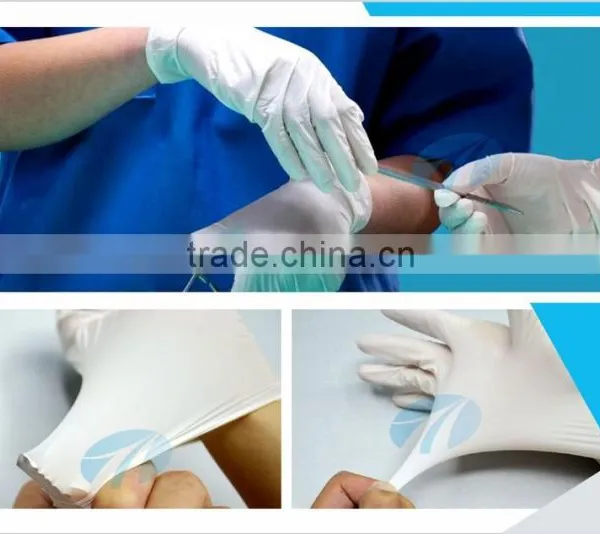 Disposable Colored Medical Nitrile Gloves Cleanroom Nitrile Glove photo-2