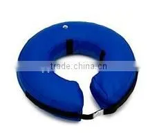 Pet adjustable soft cervical inflatable collar, with 5 different sizes