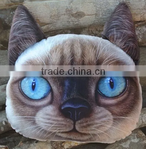 Aimigou Plush Animal Shaped Pillow & Dog Cat Face Cushion photo-5