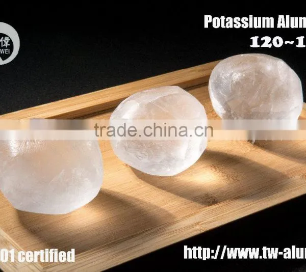 High Quality Crystal Potash Alum Deodorant Aluminium Potassium Sulphate photo-2