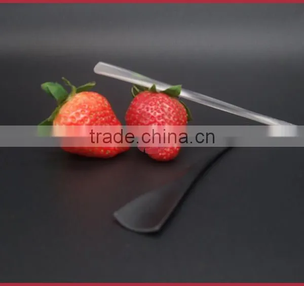 High Quality Disposable Plastic Flat Tableware PP Material Icecream Spoon photo-3
