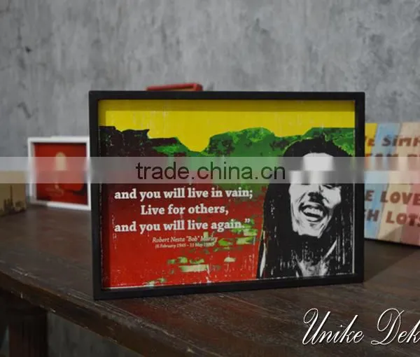 Wooden Vintage Style Sign - Wall Decoration WQ-044