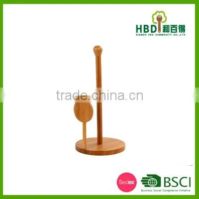 High Quality Bamboo Paper Towel Holder photo-3