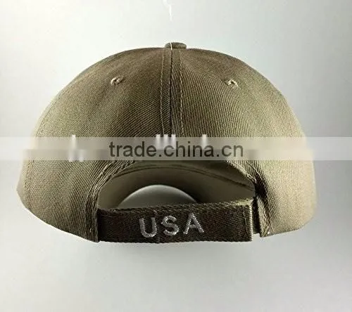 High Quality 6 Penl USA Flag Adjsutable Baseball Cap photo-5