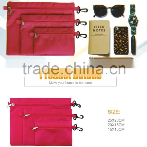 Durable Easy Operation Multifunctional Polyester Packing Pouch 3 Pcs/set photo-2