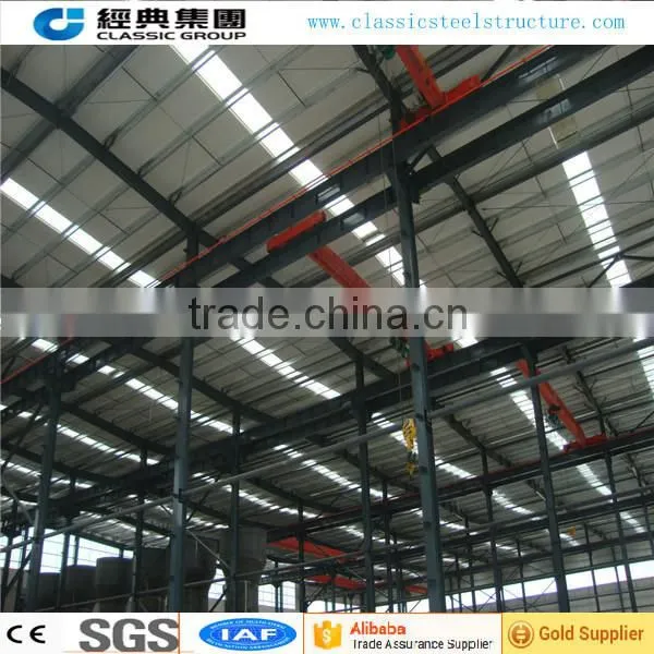 Prefab Light Steel Structure Workshop/steel Structural Warehouse photo-5