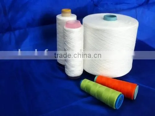 Poly-poly Core Spun Yarn Price in China 16S/3 photo-3