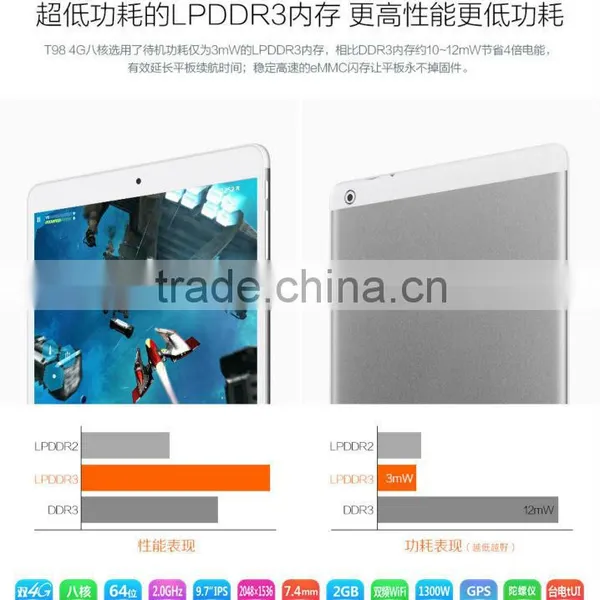HOT!!! 9.7 Inch Retina 2048x1536 Android 4.4.4 MTK MT8752T Octa Core 2GB RAM 32GB ROM 13.0MP 4G LTE Teclast T98 Tablet PC photo-4