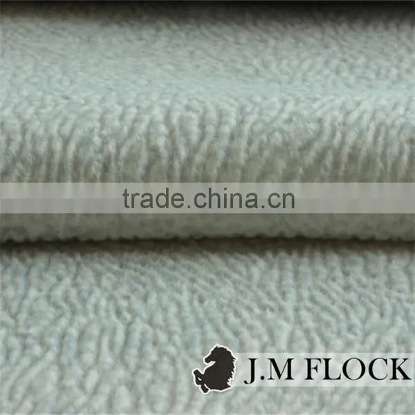 Junma Dark Grey Twill Pattern Spray Flocked Fabric Flocking Sofa Upholstery Fabric photo-5