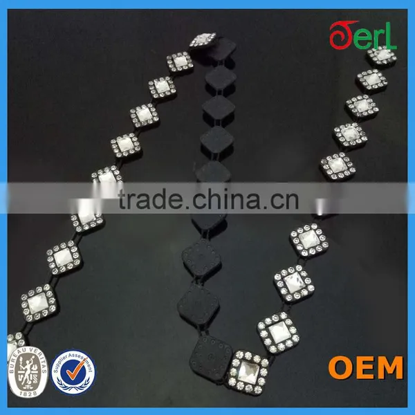 Plastic Trimming With Glass for Jewelry Decoration China Wholesale Price photo-3