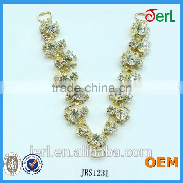 2016 Unique Design Rhinestone Woman Shoe Accessories photo-3