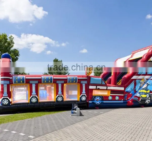 Super Large Inflatable Slide Sale, Superduty Inflatable Combi Castle With Slide for Custom Theme photo-2