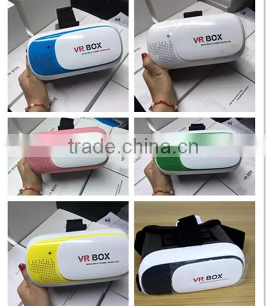 5 Colors Available Upgraded Colorful VR BOX II 2.0 Version Virtual Reality 3D Glasses For 3.5 - 6.0" Smartphone