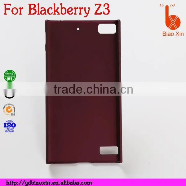 2014 Cheap Price Single Bottom Leather Case Cover for Blackberry Z3