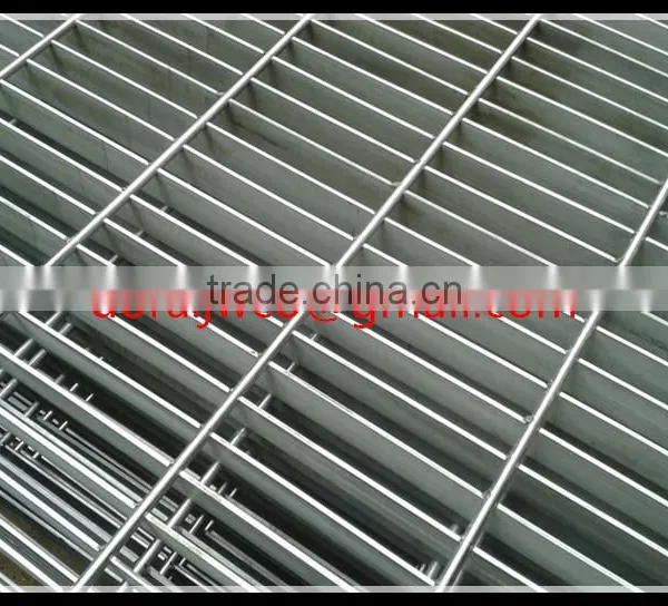 Hebei Jiuwang Hot Dip Galvanized Electroforged Floor Grating Bar Grating Steel Grating photo-5