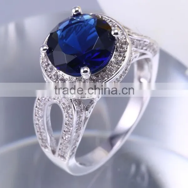New Fashion Flower Shape Gold Ring Design 925 Silver Flower Ring photo-2