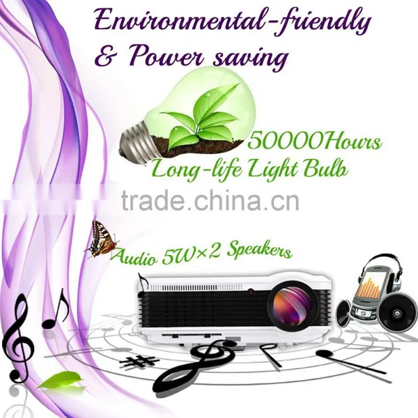 EUG High Lumens Full HD 1080p 3600Lumens hd Led Projector photo-3