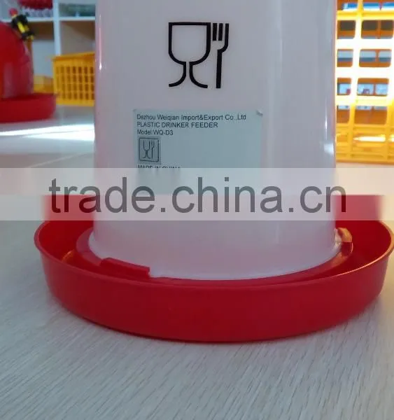 3L Hot Sale Chicken Plastic Drinker Price With Difference Color WQ-D3 photo-2