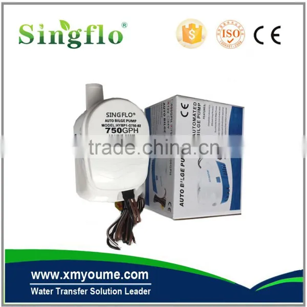 Singflo Automatic Submersible Boat Bilge Water Pump 12v 750gph With Float Switch