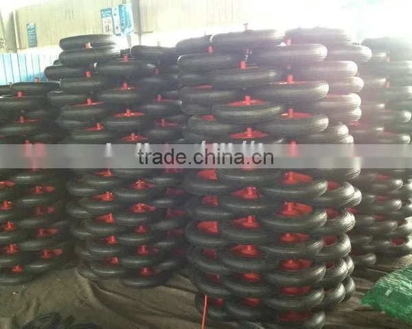 High Quality Pneumatic Rubber Wheel 14''*3.50-8 Made in China photo-3