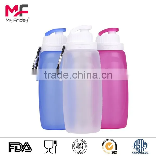 My Friday 4 Design Silicone Drinking Water Bottle photo-3