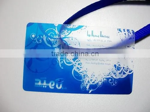 Full Color Printed Clear Business Card/name Card photo-2