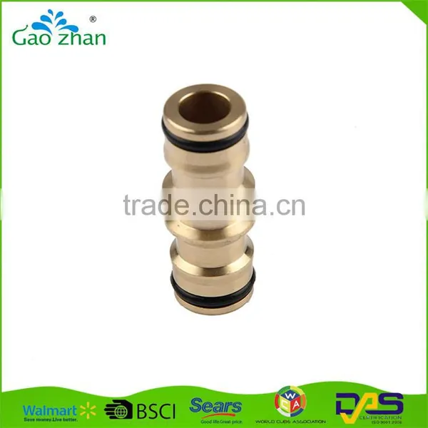 Custom Precision Brass Quick Hose Pipe Joint Connector Male to Male Garden Pipe Extension photo-2