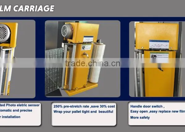 Good Quality Pallet Stretch Wrapper With SIEMENS Eletric Control photo-2
