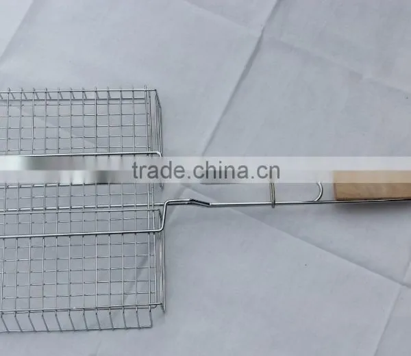 BBQ Grill Cooking Basket Meat Grids photo-3