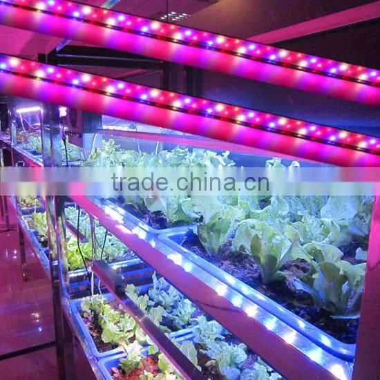 2016 Hydroponic Greenhouse Reflector LED Grow Light Bar Waterproof 120V 23W 46W 92W