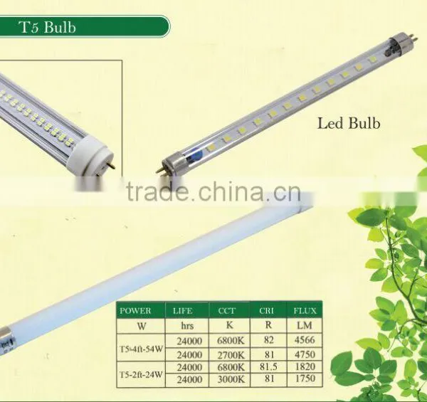 2 / 4 Feet Led Lighting Fixtures, Led t5 Tube Light for Plant Growth, Professional Lighting Led T5 Light Tube photo-2