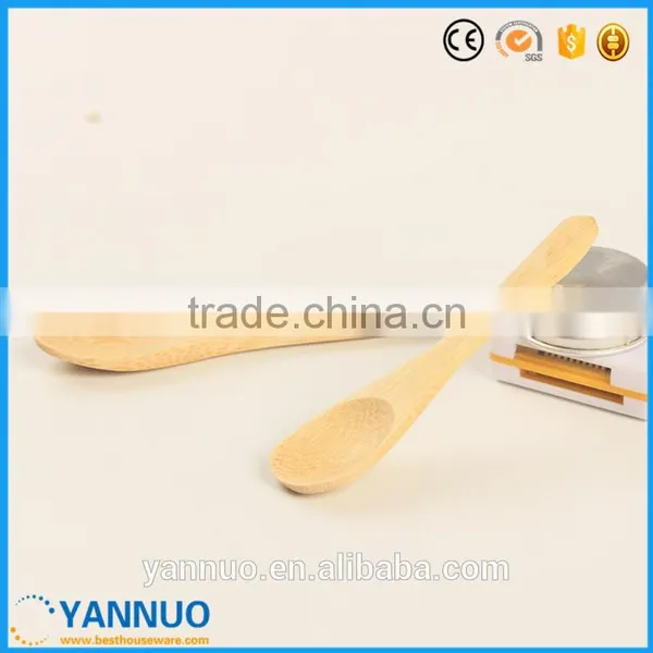 Bamboo Mini Honey Spoon for Coffee Cup Accessories photo-2
