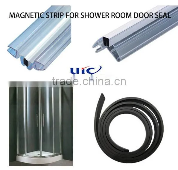 Rubber Stripes Shower Door/shower Room Magent Door Seal,magnetic Shower Door Strip photo-2