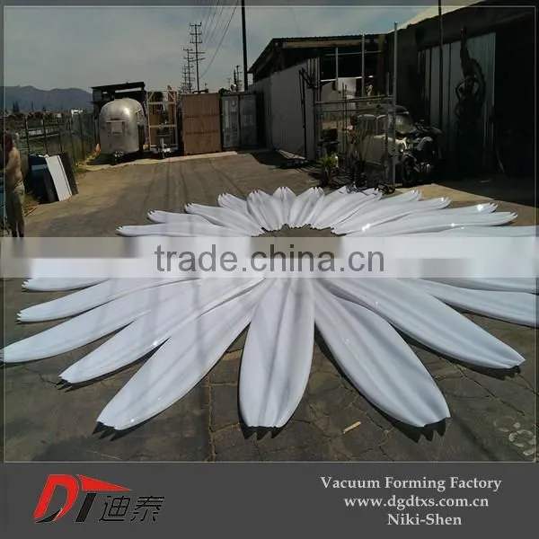 Custom Huge Outside Plastic Sunflower Billboard by Vacuum Forming photo-2