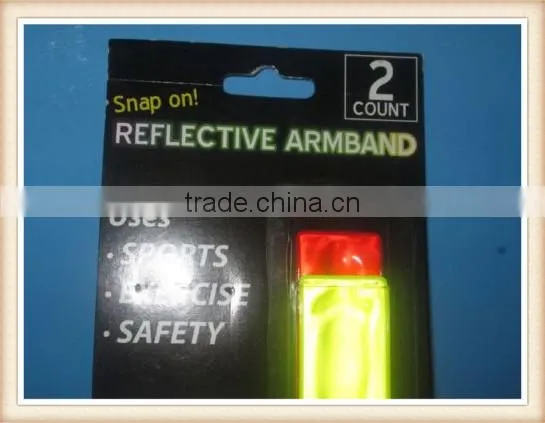 COM - Green LED Safety Reflective Flashing Armband for Cycling Walking Running photo-3