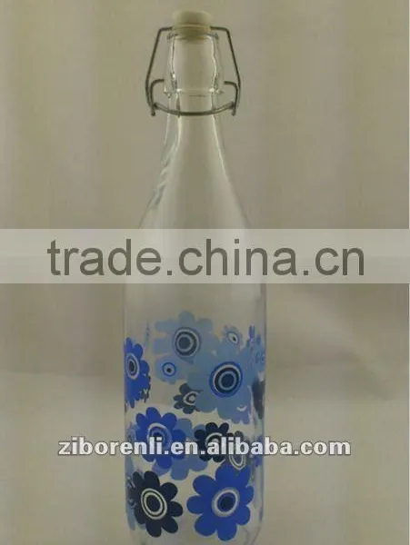 Popular Drinking Water Bottle Glass Transparent Wholesale Glass Juice Bottle photo-4