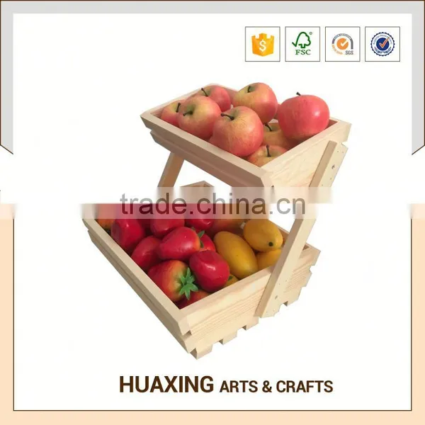 Competitive Price Gift Wooden Fruit Basket Arrangements photo-3